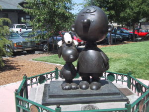 Snoopy Statue in Santarosa